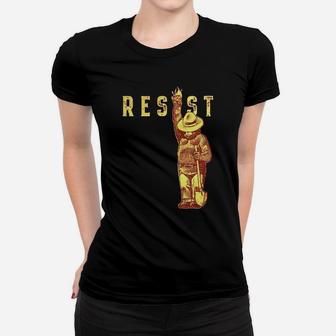 National Park Resistance Fundraiser Smokey Says Resist T Shirt Ladies Tee - Seseable