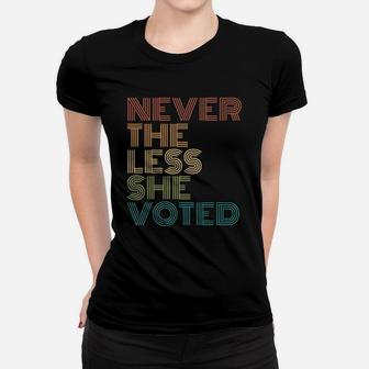Nevertheless She Voted Ladies Tee - Seseable