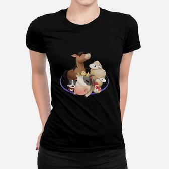 Official Harvest Moon Animal Friends T-shirt Ladies Tee - Seseable