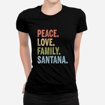 Peace Love Family Santana Ladies Tee - Seseable