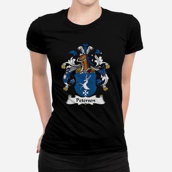 Petersen Family Crest German Family Crests Ladies Tee - Seseable