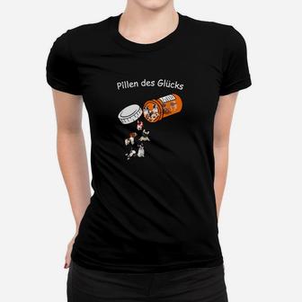 Pilen Des Glücks Französisch Bulldog Frauen T-Shirt - Seseable