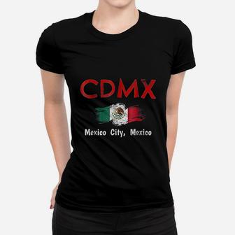 Pride Of Cdmx Mexico City National Colors Women T-shirt - Seseable