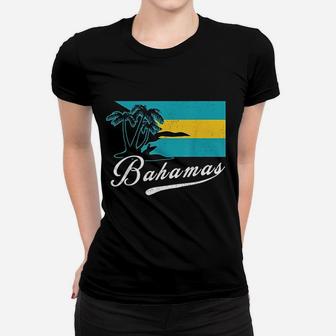 Proud Bahamas Bahamians Flag Gift Design Idea Ladies Tee - Seseable