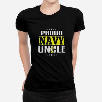 Proud Navy Uncle T Us Army Patriotic Gift Ladies Tee - Seseable