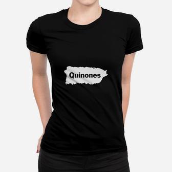 Quinones Last Name T-shirt, Camisas De Puerto Rico Ladies Tee - Seseable