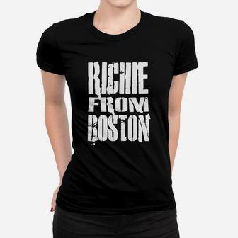Richie From Boston Conspiracy Meme Blogger Truther Vlogger Ladies Tee - Seseable