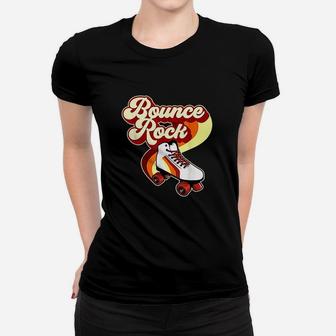 Roller Disco Bounce Rock Roller Skate Vintage 70s 80s Ladies Tee - Seseable