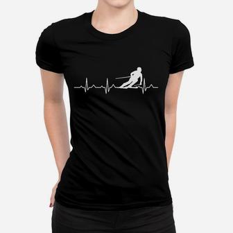 Ruderer-Puls Herren Frauen Tshirt in Schwarz, Sportliches Design - Seseable