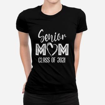 Senior Mom Class Of 2022 Cute Heart Mothers Day Ladies Tee - Seseable