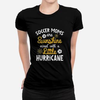 Soccer Moms Team Sport Football Ladies Tee - Seseable