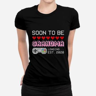 Soon To Be Grandma Est 2020 First Time Grandmother Ladies Tee - Seseable