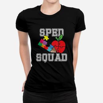 Sped Squad Special Education Teacher Gift Sped Squad Ladies Tee - Seseable