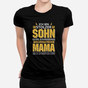 Stolzer Sohn Fantastische Mama Frauen Tshirt, Perfekt für Muttertag - Seseable