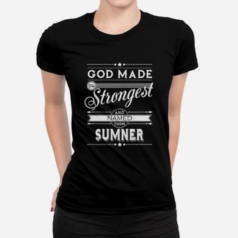 Sumner Shirt, Sumner Family Name, Sumner Funny Name Gifts T Shirt Ladies Tee | Seseable UK