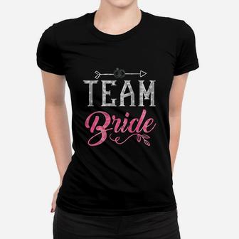 Team Bride Bridal Party Bride Squad Wedding Party Women T-shirt - Seseable