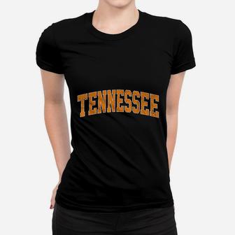 Tennessee Tn Vintage Athletic Ladies Tee - Seseable