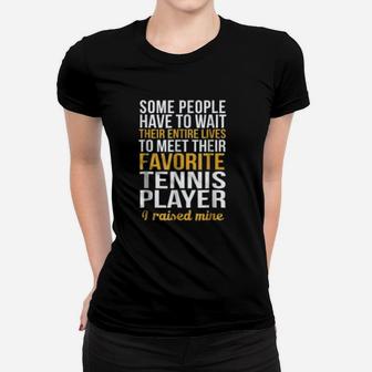 Tennis Mom Dad Ladies Tee - Seseable