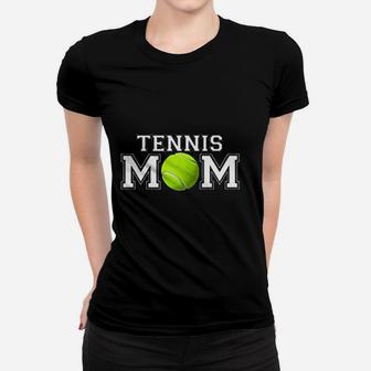 Tennis Mom Match Day Mother Ladies Tee - Seseable