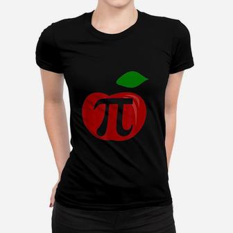Thanksgiving Apple Pie Lover Funny Pi Day Math Women T-shirt - Seseable
