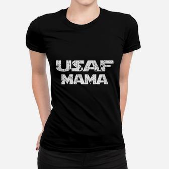 Us Air Force Mama Proud Usaf Mom Gift Af Ladies Tee - Seseable