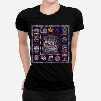 Us Navy Seabees Premium Quilt Blanket Ladies Tee | Seseable UK