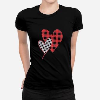 Valentines Day Graphic Love Heart Valentines Day Ladies Tee | Seseable CA
