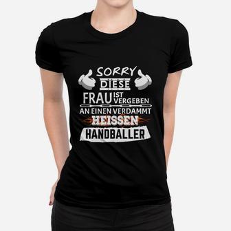 Verbiges Ein Handballer- Frauen T-Shirt - Seseable