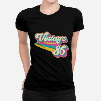 Vintage 1986 36th Birthday Ladies Tee - Seseable