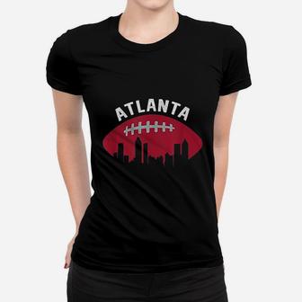 Vintage Atlanta Football Ladies Tee - Seseable