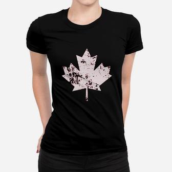 Vintage Canada Maple Leaf Ladies Tee - Seseable