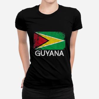 Vintage Made In Guyana Gift Ladies Tee - Seseable