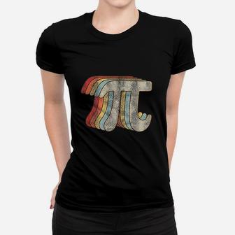 Vintage Pi Math Geek Retro Design For Pi Day Ladies Tee | Seseable UK