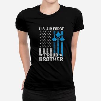 Vintage Proud Brother Us Air Force Usaf Ladies Tee - Seseable
