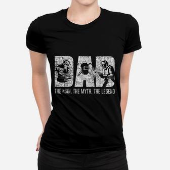 Welder Gifts Funny Welding Dad Man Myth Legend Women T-shirt - Seseable
