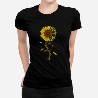 You Are My Sunshine Mermaid Sunflower Ladies Tee - Seseable