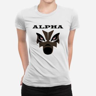 Alpha Wolf Ladies Tee - Seseable