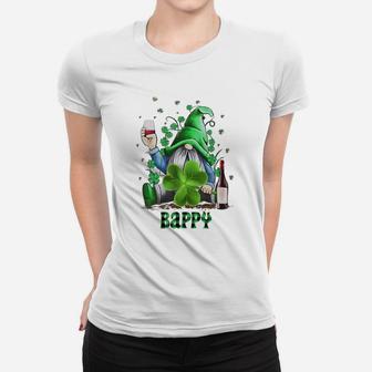 Bappy Funny Gnome St Patricks Day Matching Family Gift Ladies Tee - Seseable