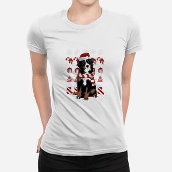 Berner Sennenhund Weihnachtspulli Frauen T-Shirt - Seseable