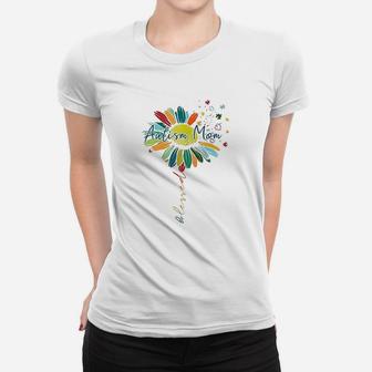 Blessed Mom Colorful Flower Gifts Accessories For Mom Ladies Tee - Seseable