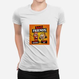 Bod Friends Podcast Bobby Lee Ladies Tee - Seseable