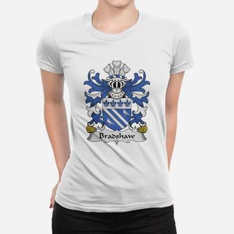 Bradshaw Family Crest Welsh Family Crests Ladies Tee - Seseable