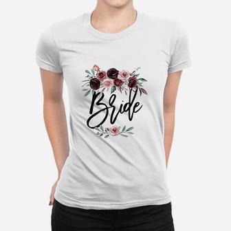 Bridal Shower Wedding Gift For Her Bridesmaid Daughter Bride Ladies Tee - Seseable