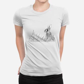 Bunny Hoodies Ladies Tee - Seseable