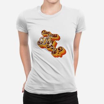 Can You Dig It Vintage Retro 70s Ladies Tee - Seseable