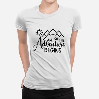 Cant Wait To Meet You Announcement To Grandparents Ladies Tee - Seseable