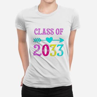 Class Of 2033 Grow With Me For Teachers Students Ladies Tee - Seseable