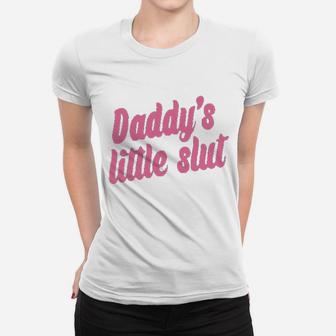 Daddys Little Slat Daddys Ladies Tee - Seseable
