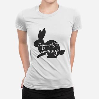 Dammaw Bunny Cute Adorable Easter Great Family Women Ladies Tee - Seseable
