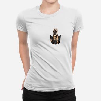 Deutscher Schäferhund Tasche Frauen T-Shirt - Seseable